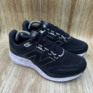 New Balance Fresh Foam 680v8 Women's Size 11 D Running Shoes Black White W680LK8